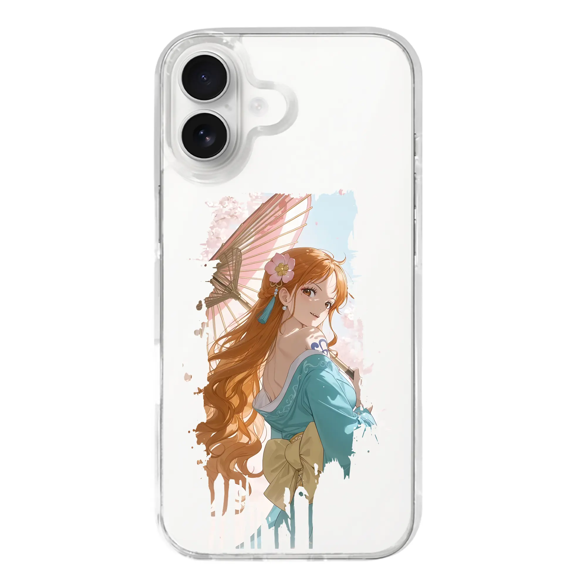 ワンピース グッズ ナミ - iPhone 17シリーズ 透明スマホケース – 薄型・耐衝撃・精密フィット保護カバー